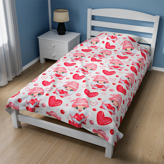 Valentines Day Plush Blanket