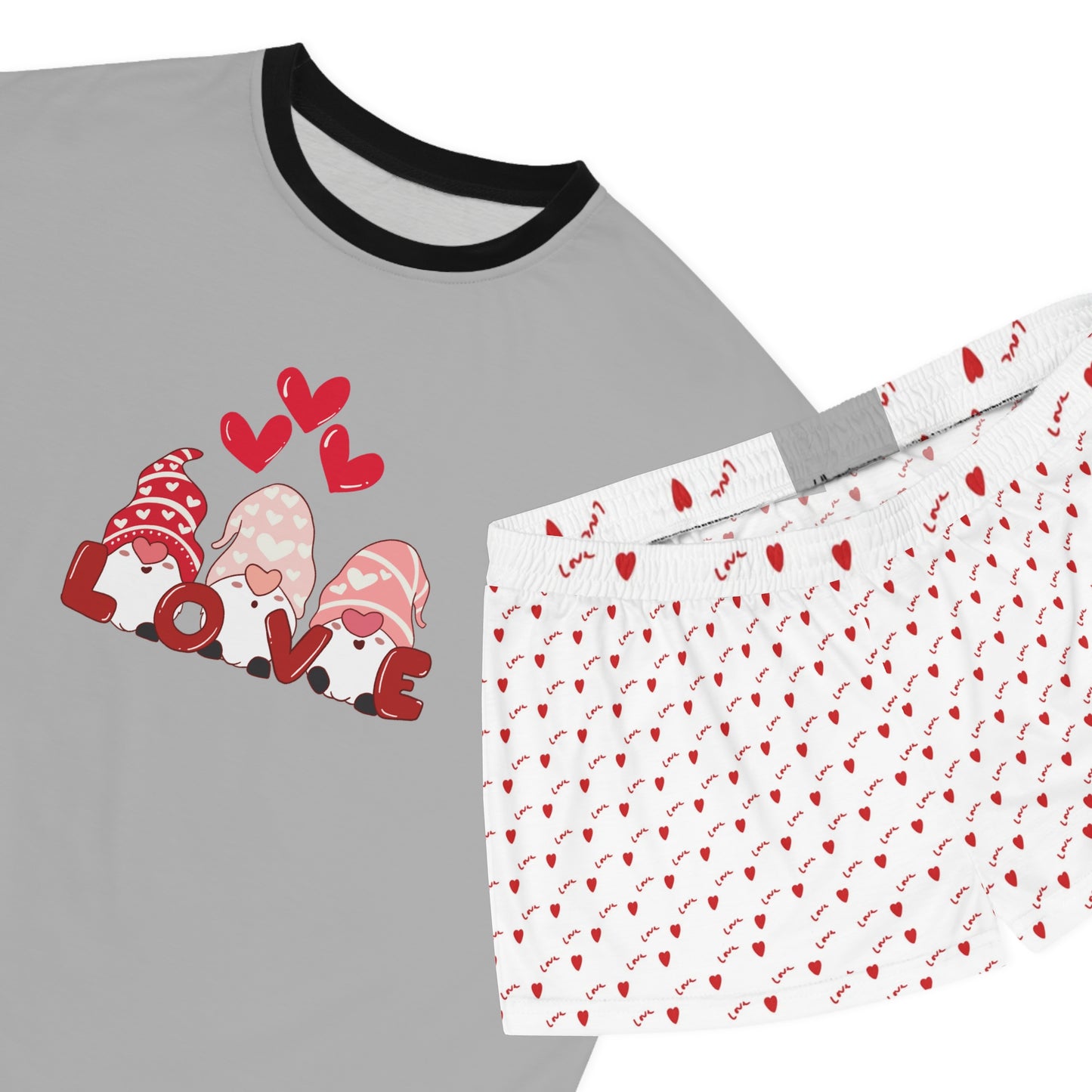 Valentine's Love Short Pajama Set