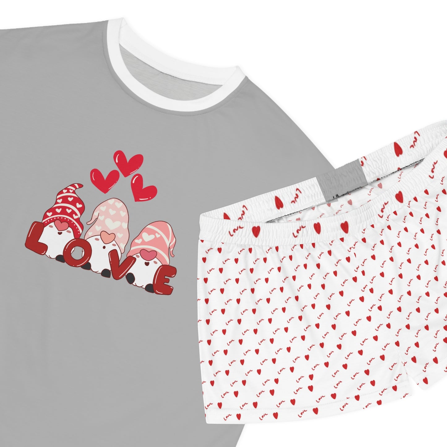 Valentine's Love Short Pajama Set