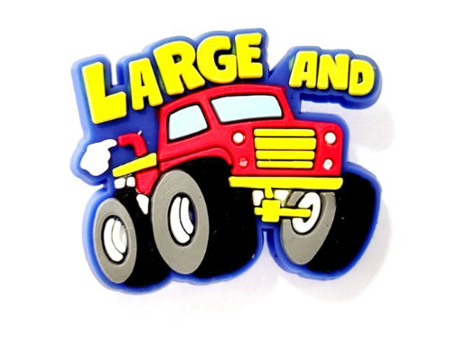 Monster Truck Croc Charm