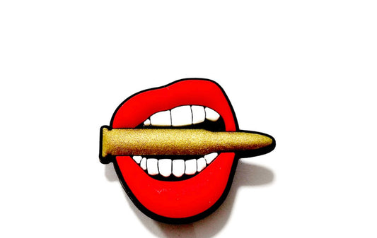 Bite The Bullet Croc Charm