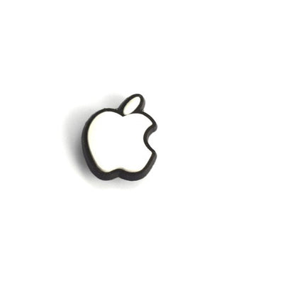 Apple Icon Croc Charm