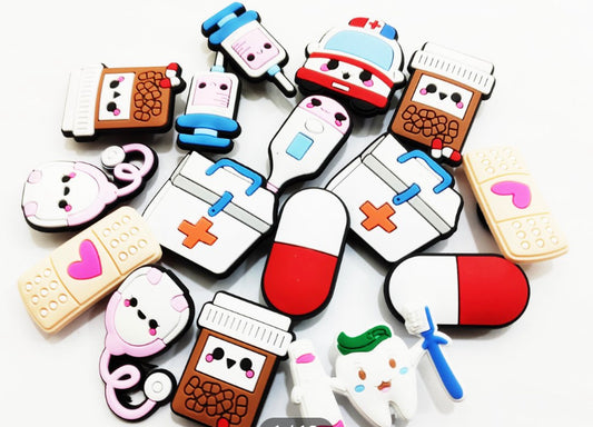 Medical Series Croc Charms