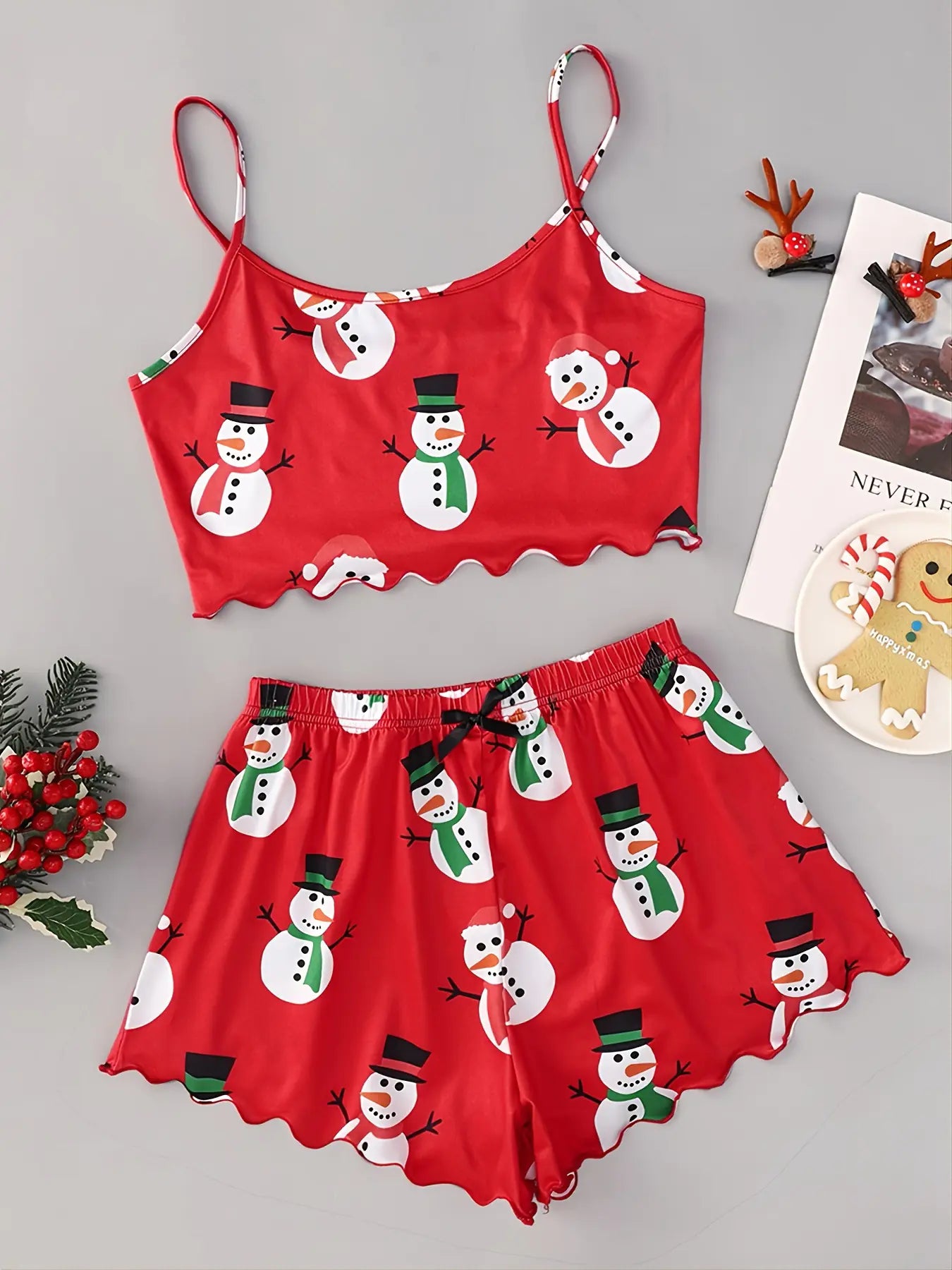 Christmas Pajamas Set 2pc Set
