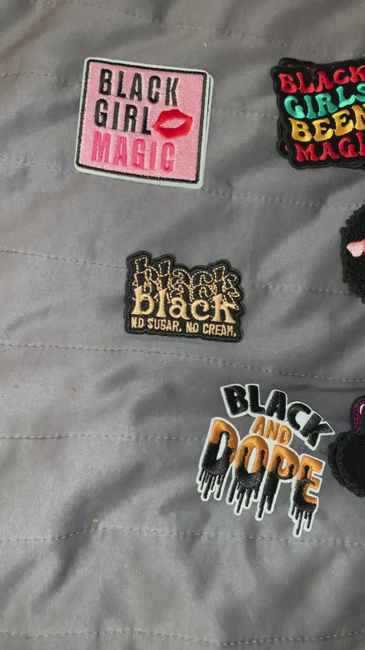 Black Girl Magic Patches