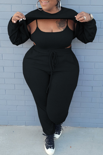 Sexy Solid Split 3pc
