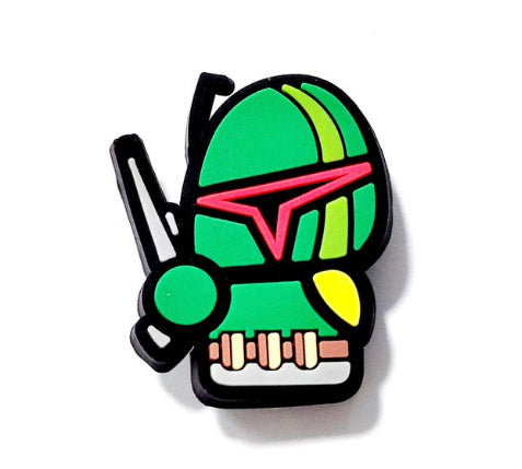 Green Marvel Croc Charm