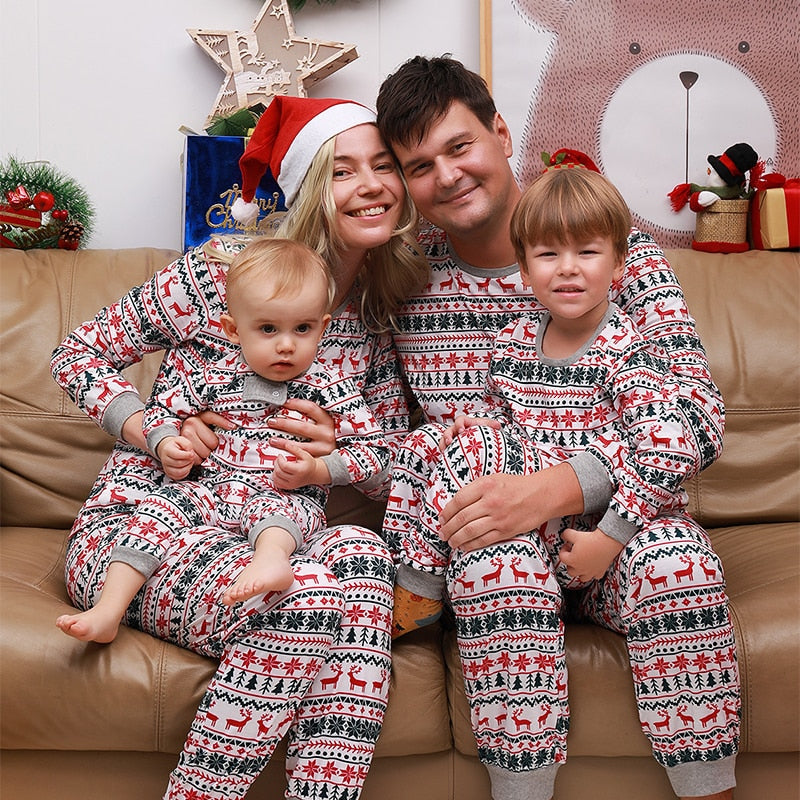 Matching Christmas Pajamas Set