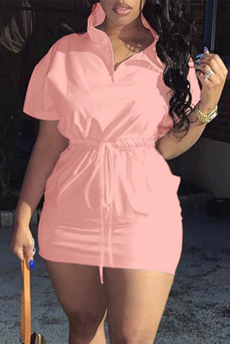 Scrunch Waist Dress