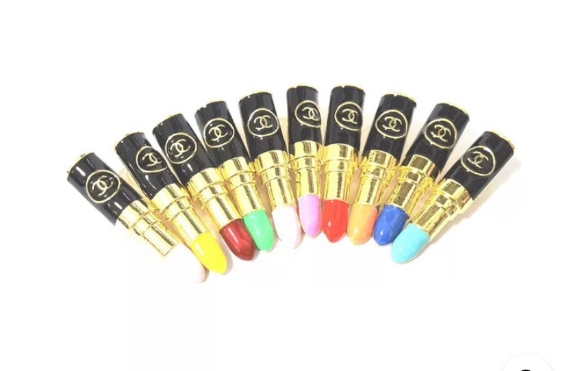 Chanel Lipstick Croc Charm