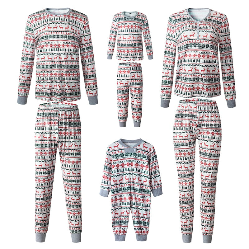 Matching Christmas Pajamas Set