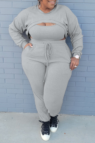Sexy Solid Split 3pc