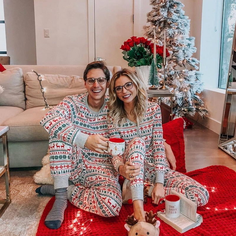 Matching Christmas Pajamas Set